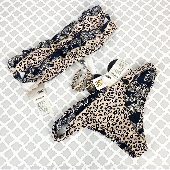 NWT Amuse Society Bello Bandeau & Ester Bottom - Picture 4 of 16